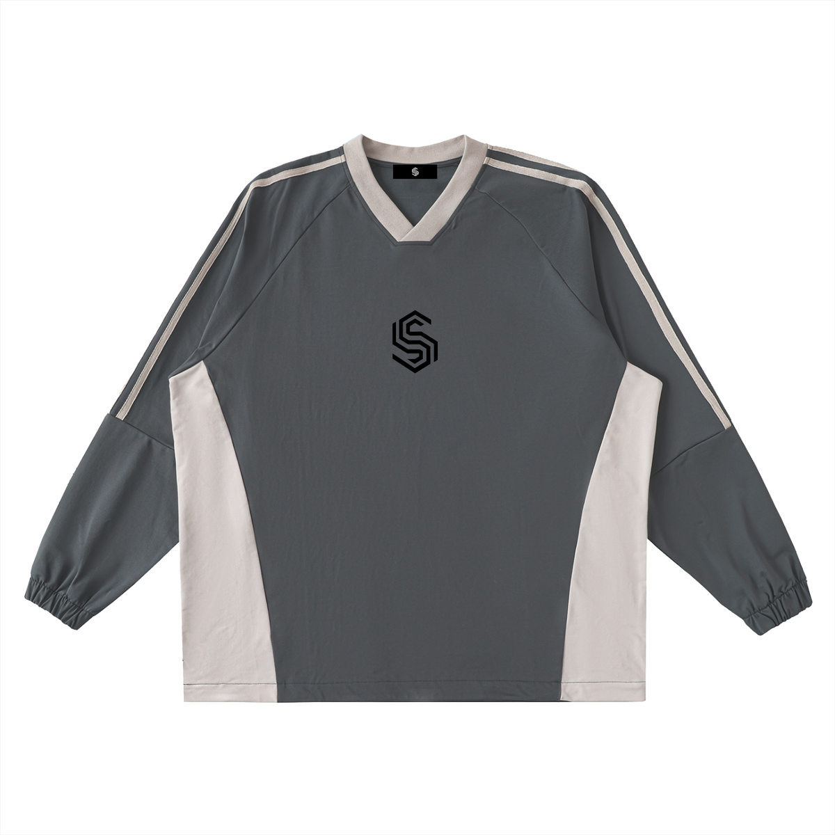 SUMS V-Neck Long-Sleeve T-Shirt